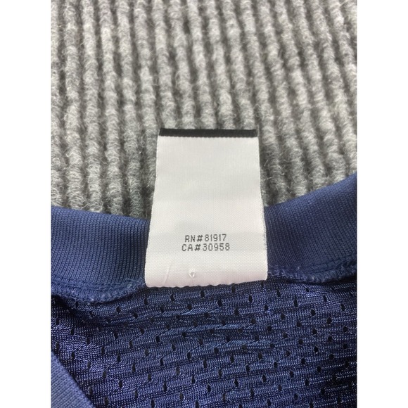 West Virginia Mountaineers Jersey Boy Youth Extra Large Blue Nike Y2K Team Issue - Picture 9 of 16